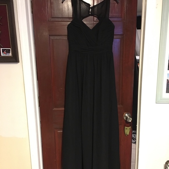 alfred angelo black dress